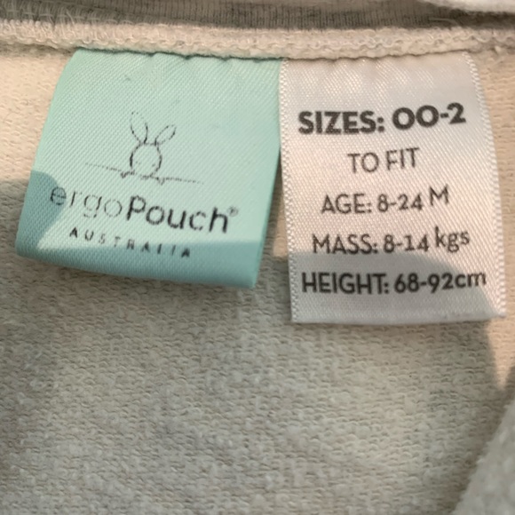 2x Ergopouch 8-24 months 1 Tog jersey sleep sacks - Picture 2 of 3